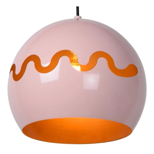 Lucide CORENTIN - Hanglamp Kinderkamer - Ø 28 cm - 1xE27 - Roze - detail 3